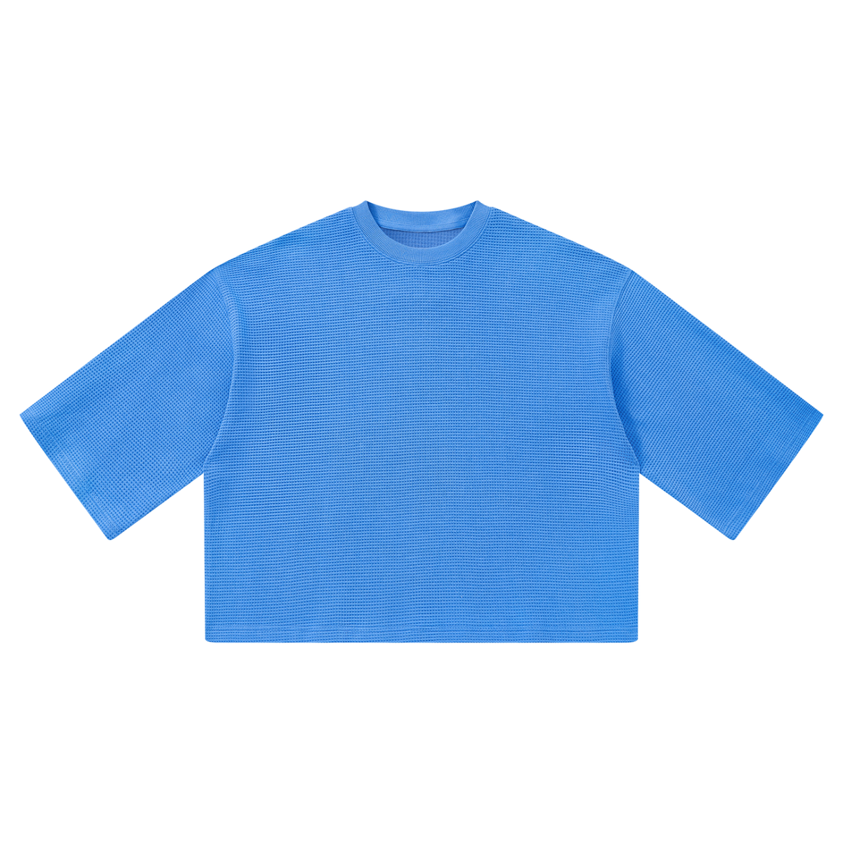 SGS Drop Shoulder Waffle Tee — product view 7