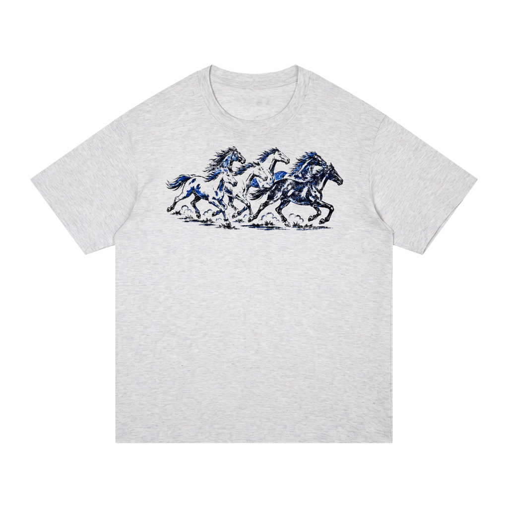 Runnin' Free Unisex Regular Fit Cotton T-Shirt