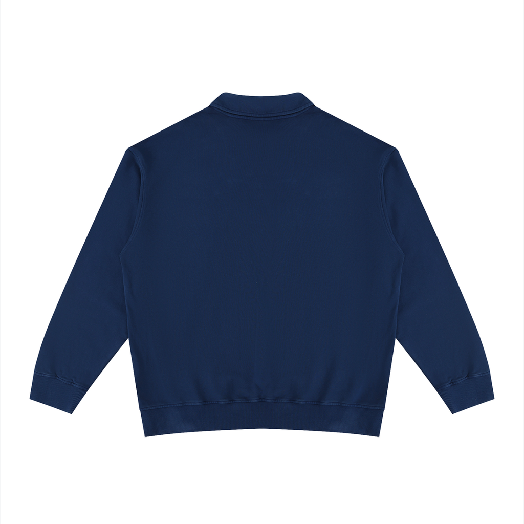 SGS Vintage Wash Collared Sweatshirt — product view 6