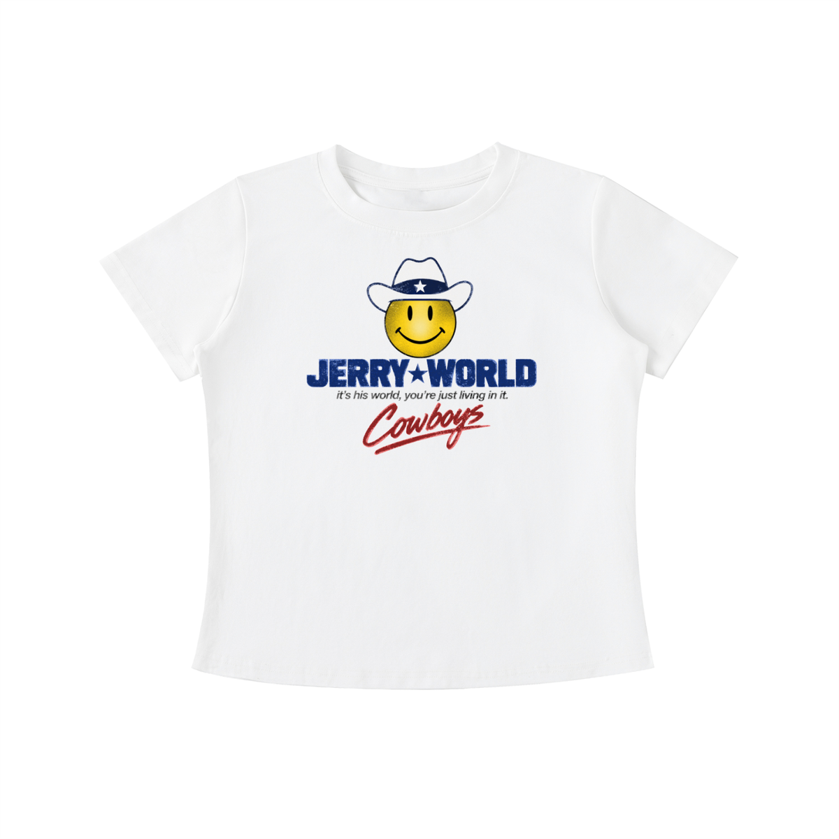 Jerry World Vintage Wash Slim Fit T-shirt
