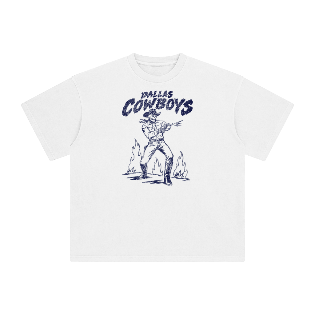 Welcome to the big D Enzyme Washed T-Shirt