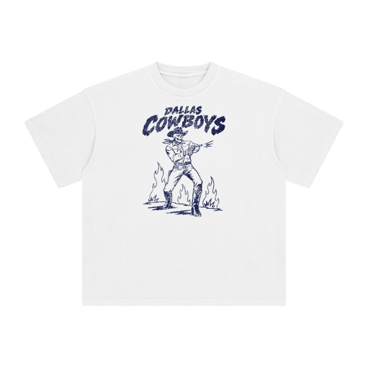 Welcome to the big D Enzyme Washed T-Shirt