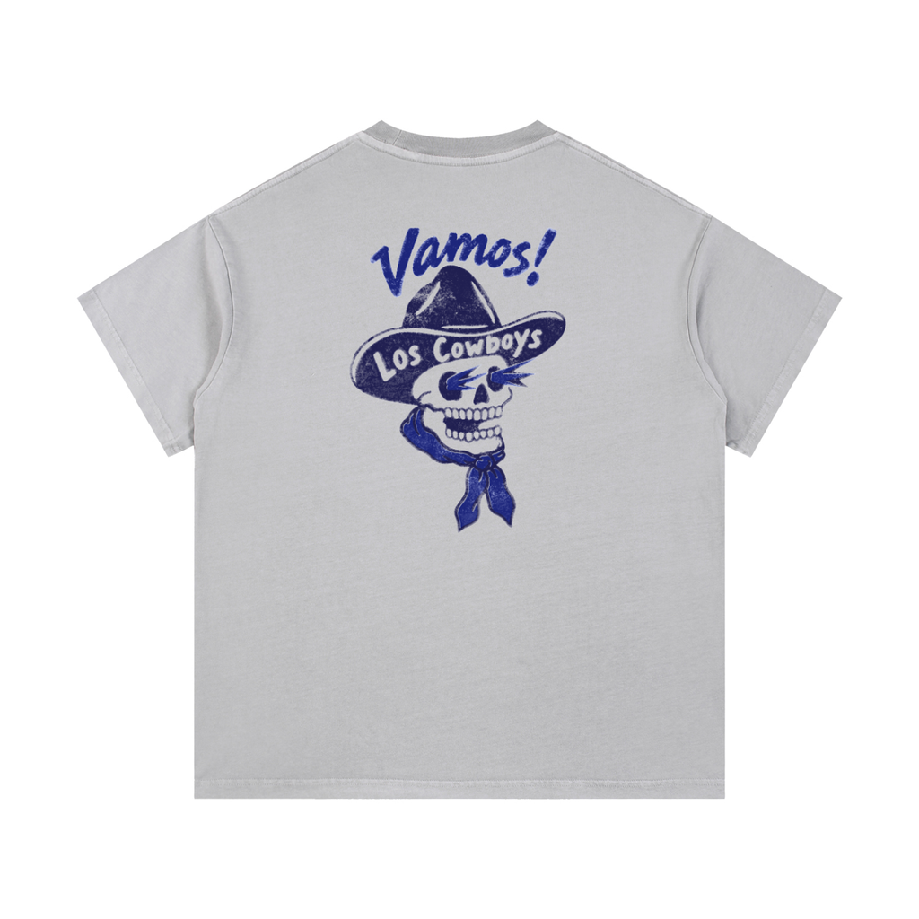 Vamos Cowboys Vintage Wash Cotton T-Shirt