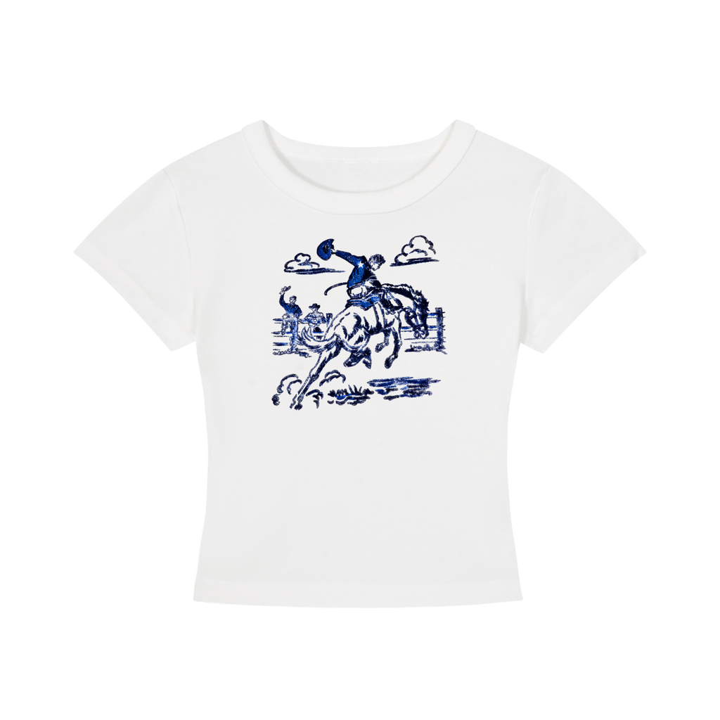 King of the Rodeo Women's Cropped T-Shirt