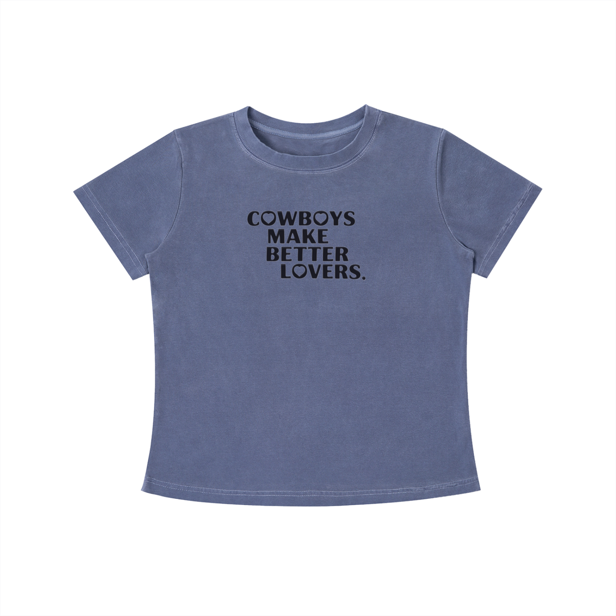 Cowboys make better lovers Vintage Wash Slim Fit T-shirt