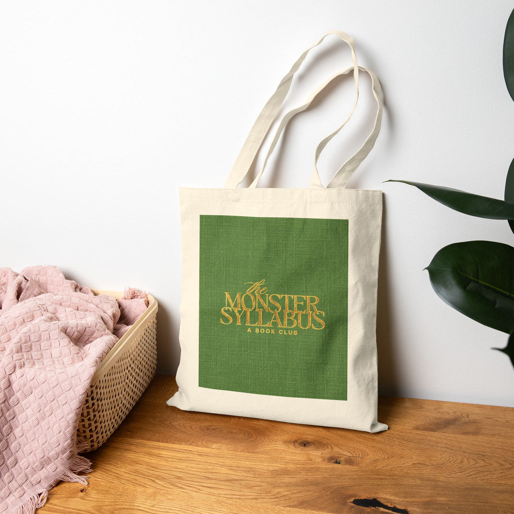 The Monster Syllabus: The Picture of Dorian Gray Canvas Tote