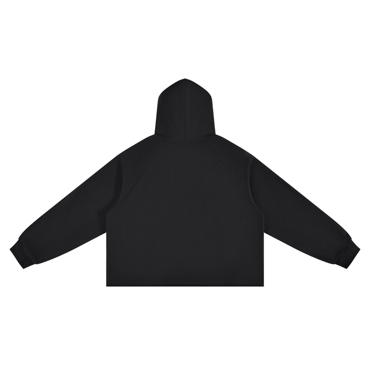 SGS Raw Edge Boxy Hoodie — product view 2