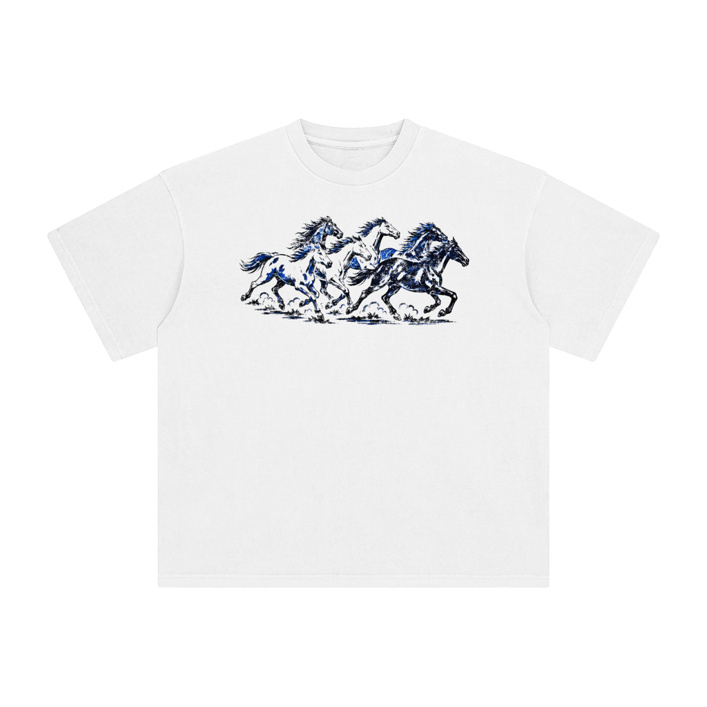 Wild Mustangs Enzyme Washed T-Shirt