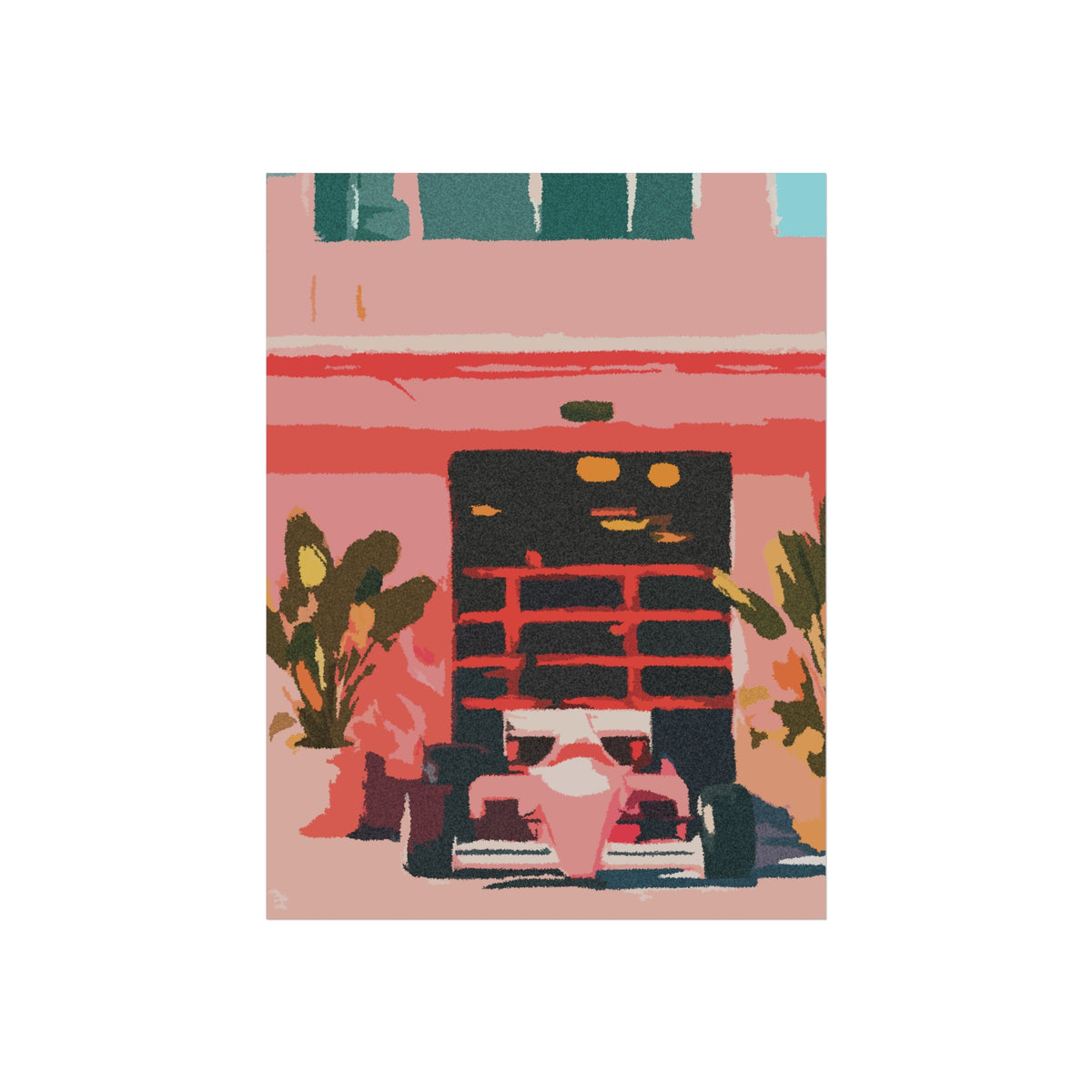 Maranello Matte Wall Art