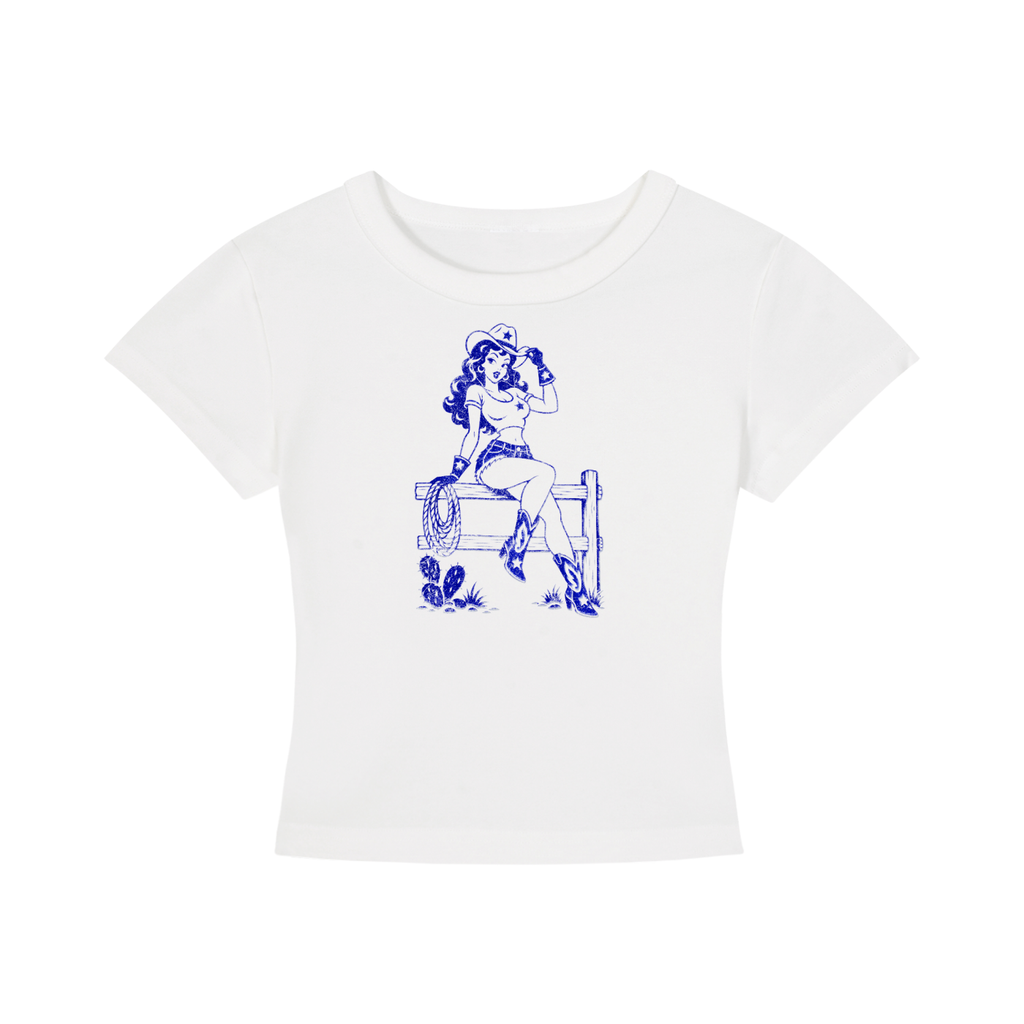 Howdy Babe Women's Cropped T-Shirt