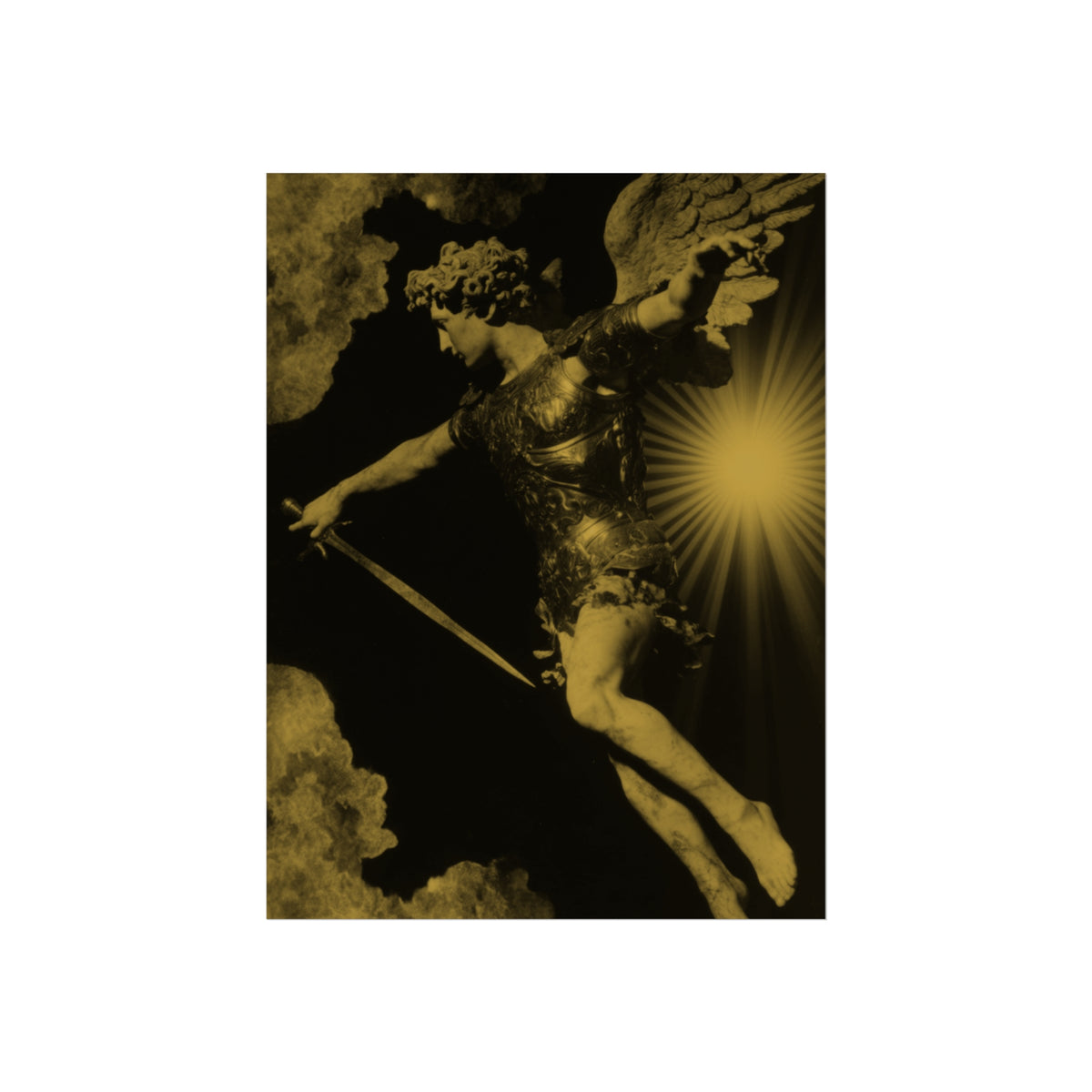 Quiet War 02 Matte Wall Art