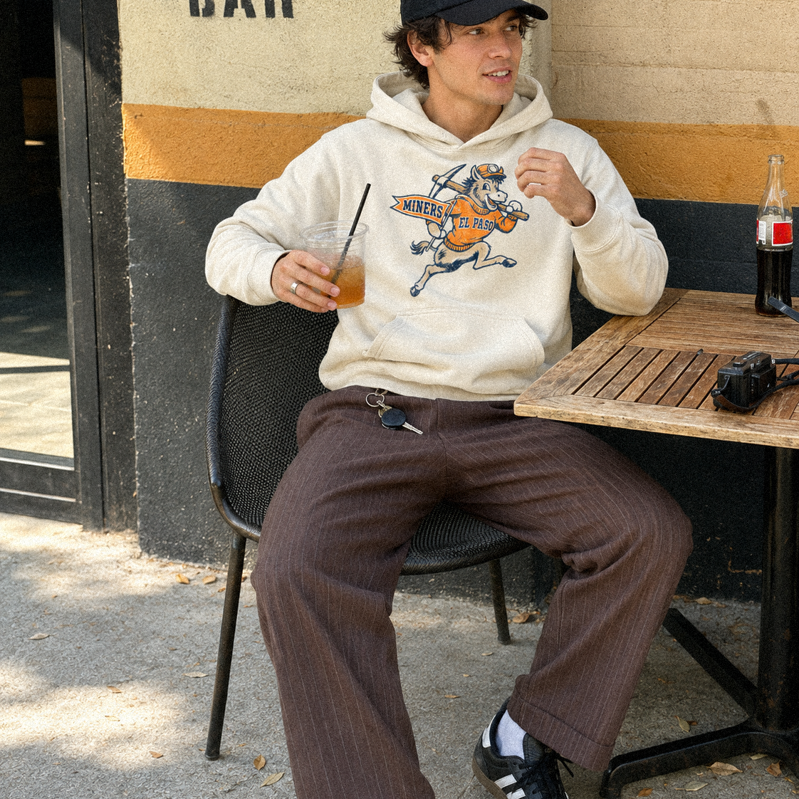 Nugget the Burro Classico Sunfade Fleece Hoodie