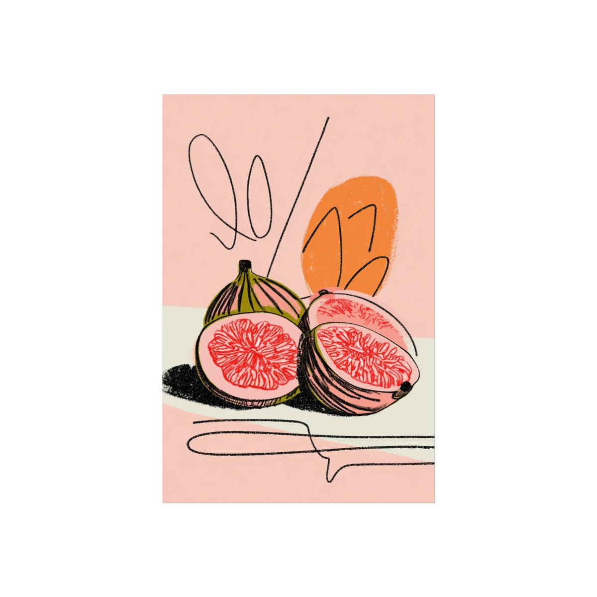 Figs Matte Wall Art