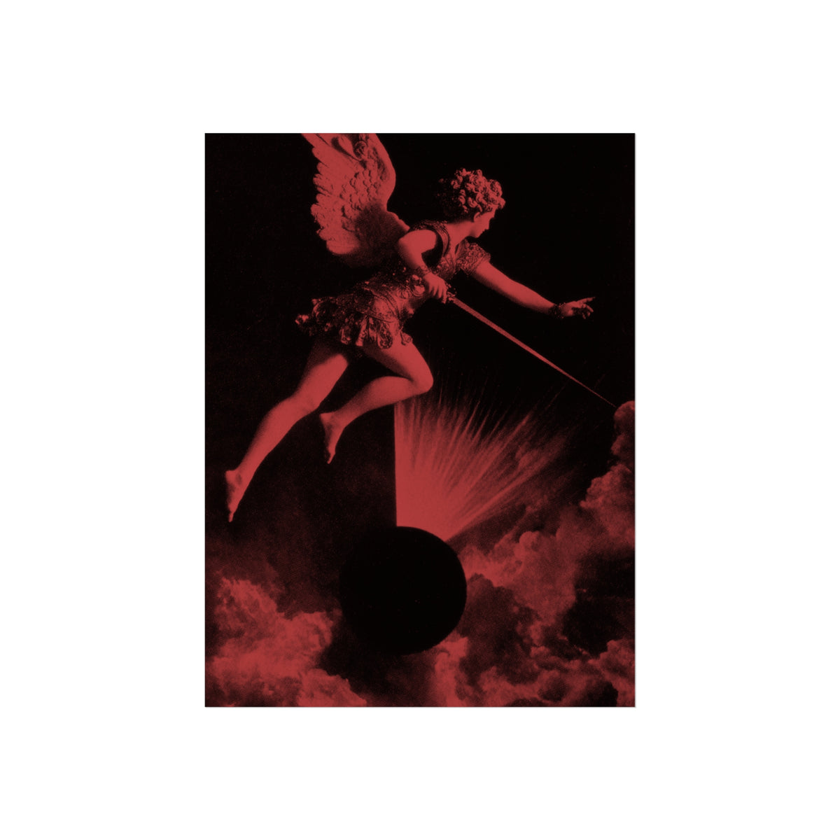 Quiet War 01 Matte Wall Art