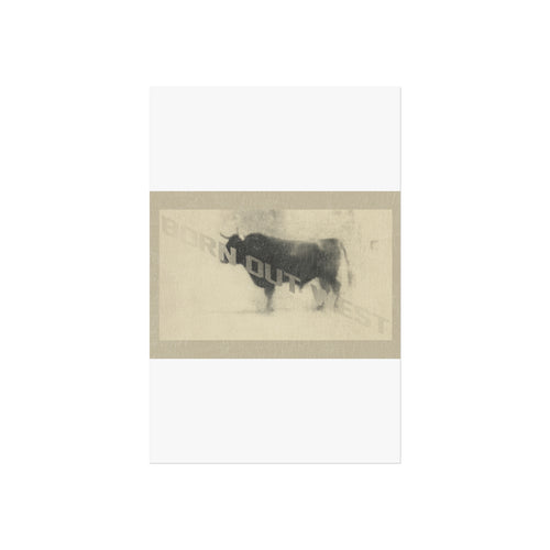 Born Out West Matte Wall Art
