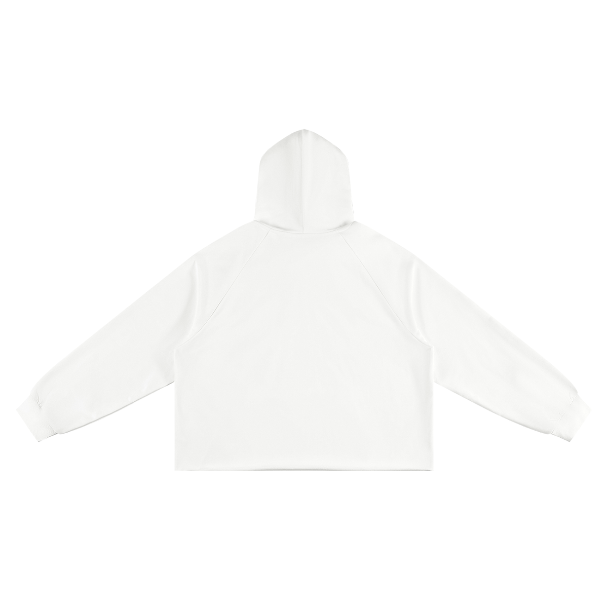 SGS Raw Edge Boxy Hoodie — product view 4