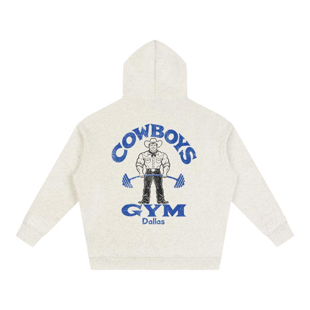 COWBOYS GYM Oversize Fleeced Hoodie