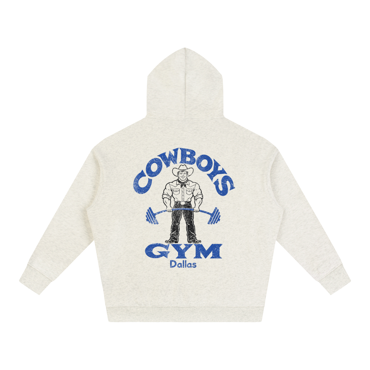 COWBOYS GYM Oversize Fleeced Hoodie