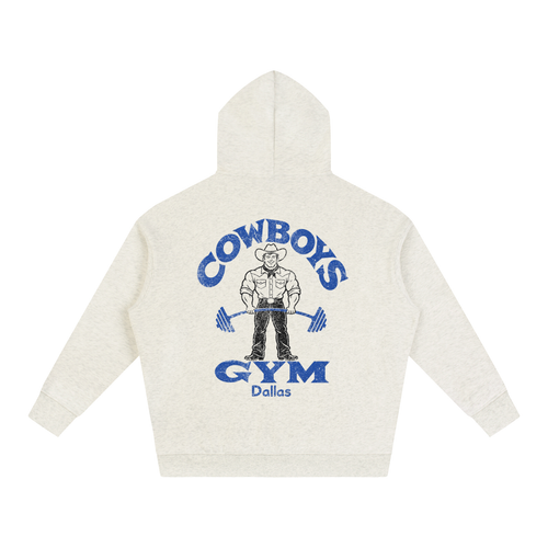 COWBOYS GYM Oversize Fleeced Hoodie