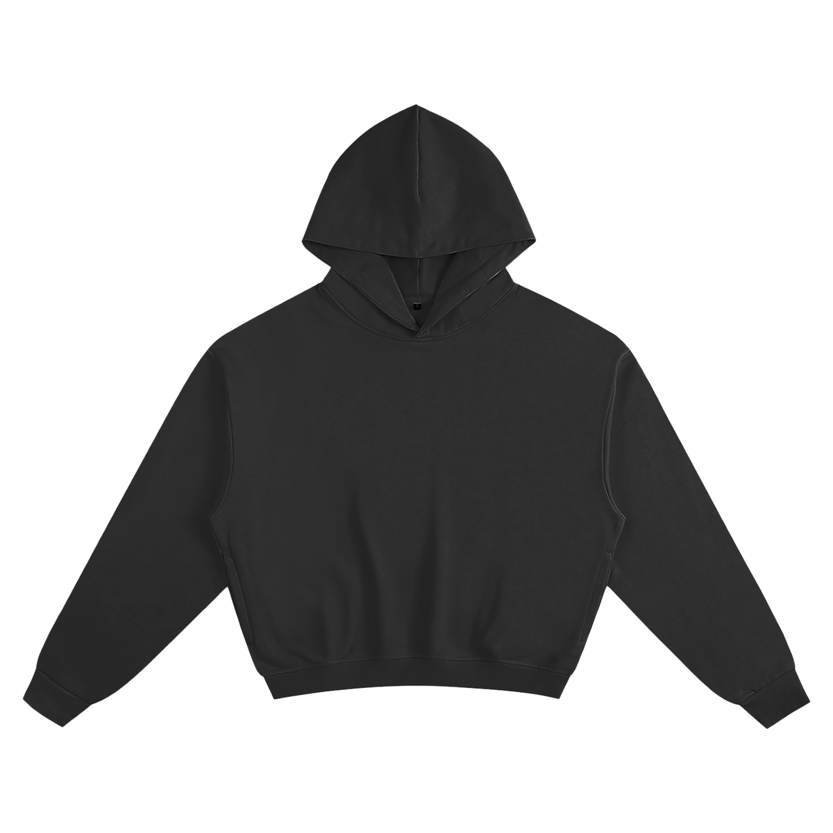 SGS Cropped Cotton Hoodie — product view 1