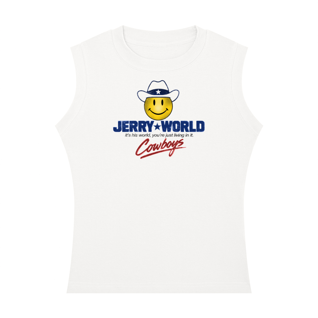 Jerry World Women's Crewneck Tank Top