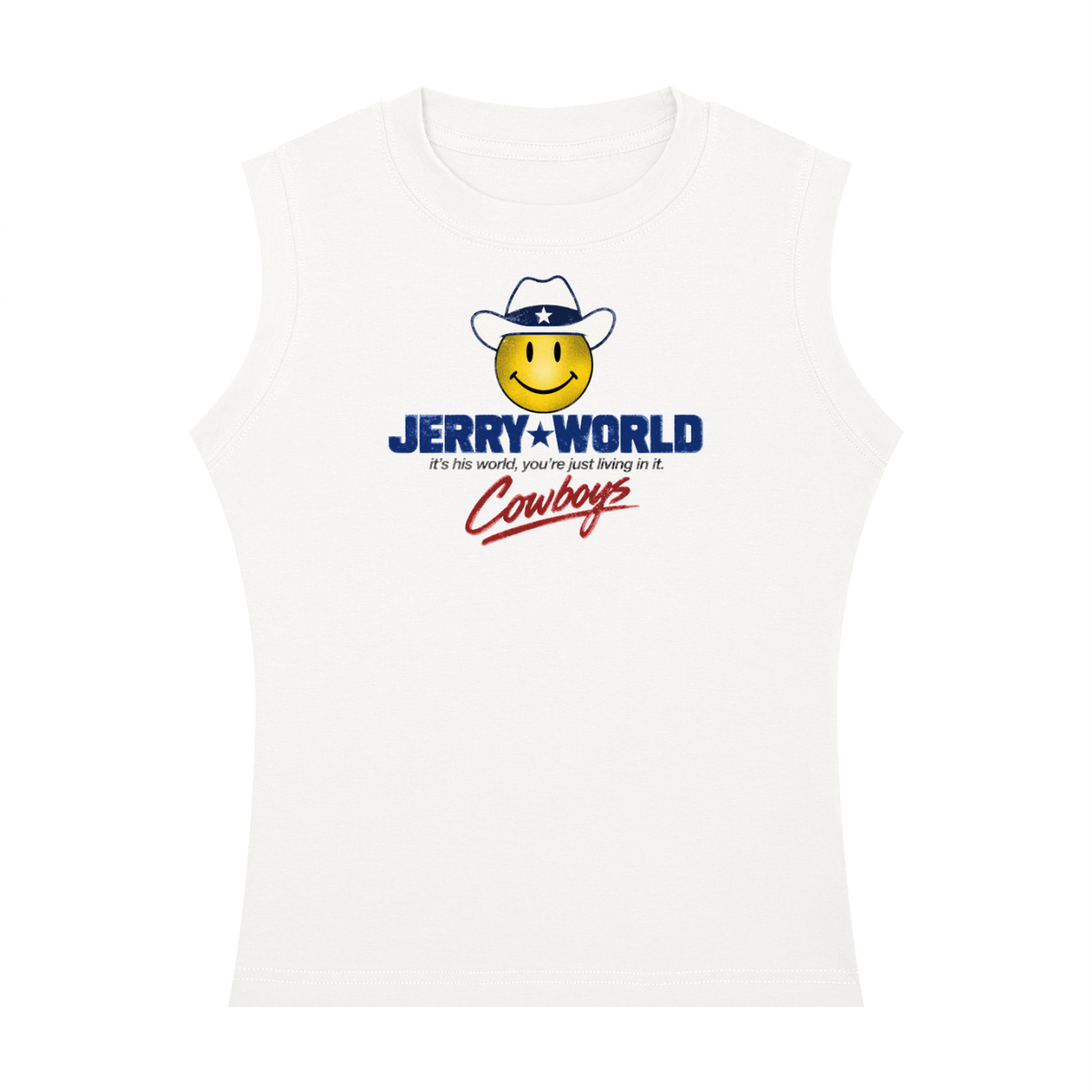Jerry World Women's Crewneck Tank Top