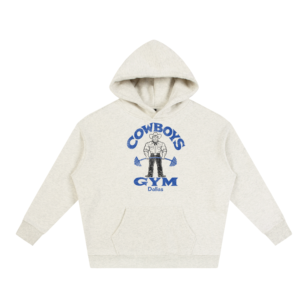 COWBOYS GYM Oversize Fleeced Hoodie
