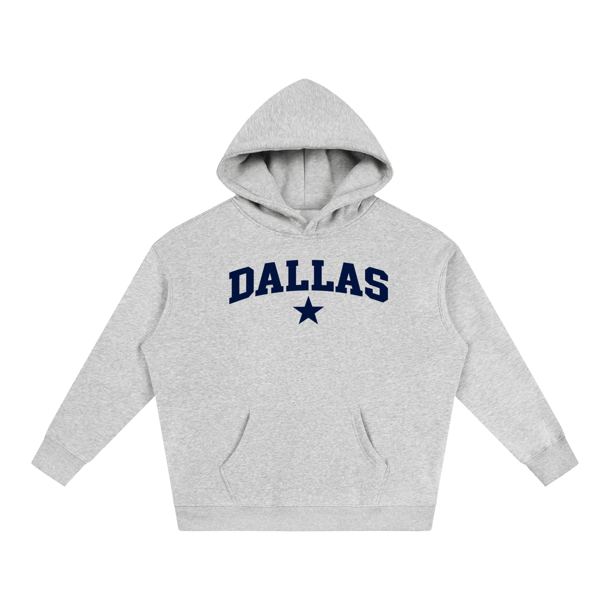 Dallas Star Oversize Fleeced Hoodie