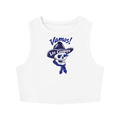 Vamos Cowboys Women's Tight Crewneck Crop Tank Top