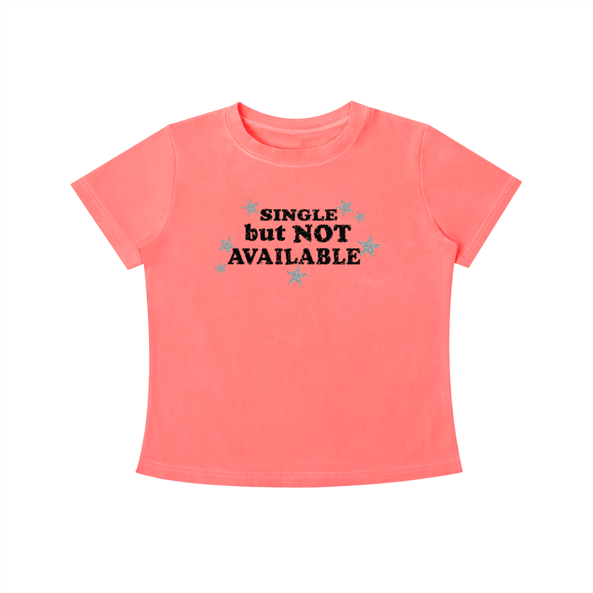 Single, Not Available Vintage Slim Tee