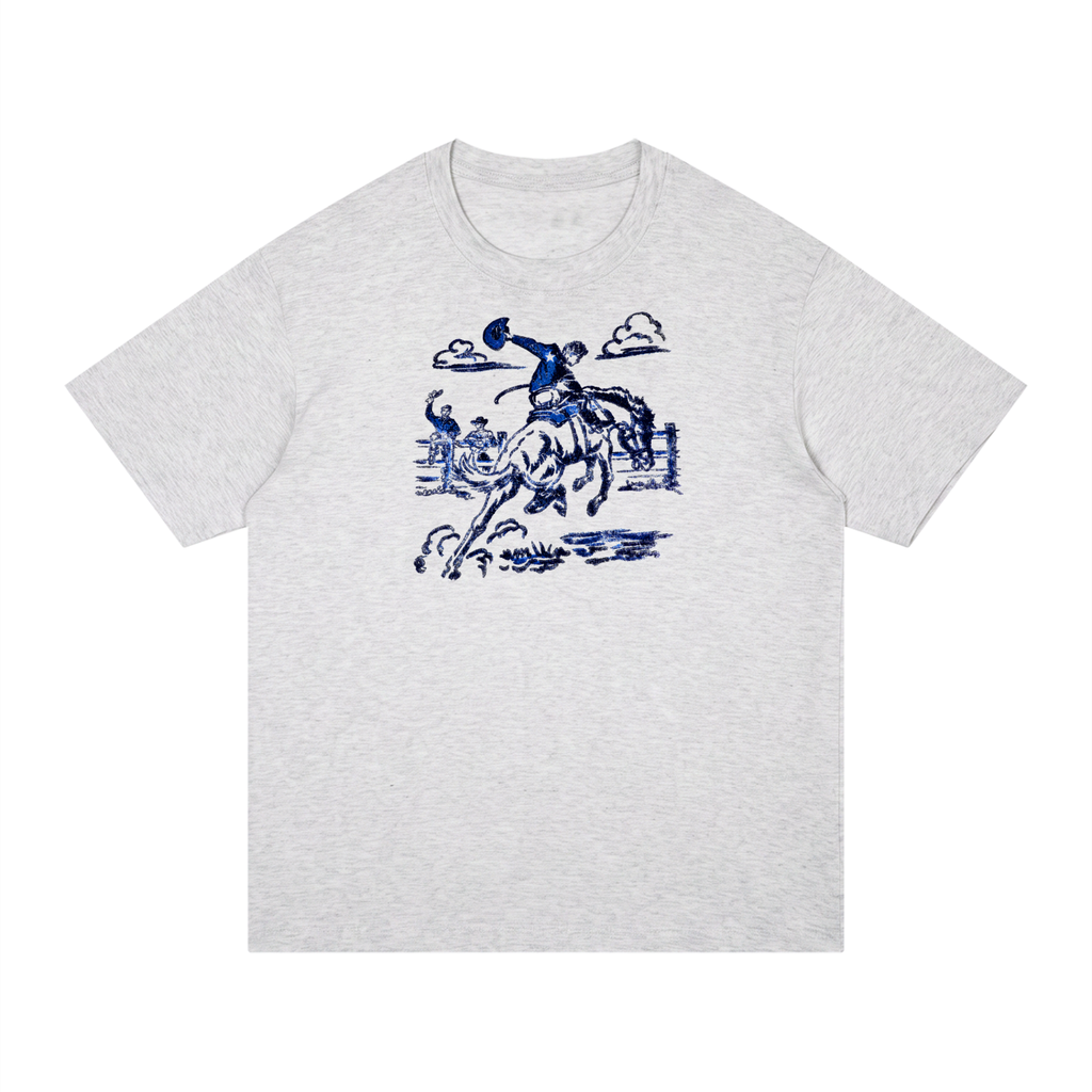 King of the Rodeo Unisex Regular Fit Cotton T-Shirt