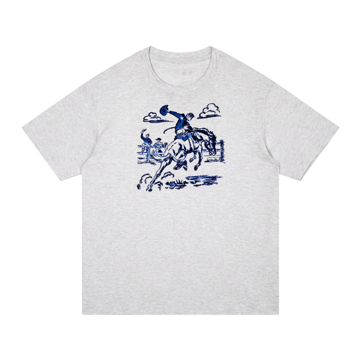 King of the Rodeo Unisex Regular Fit Cotton T-Shirt