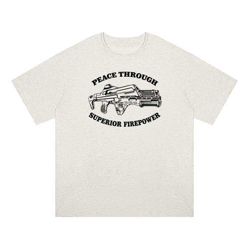 A little Peace and Quiet Unisex Oversized Drop-Shoulder T-Shirt