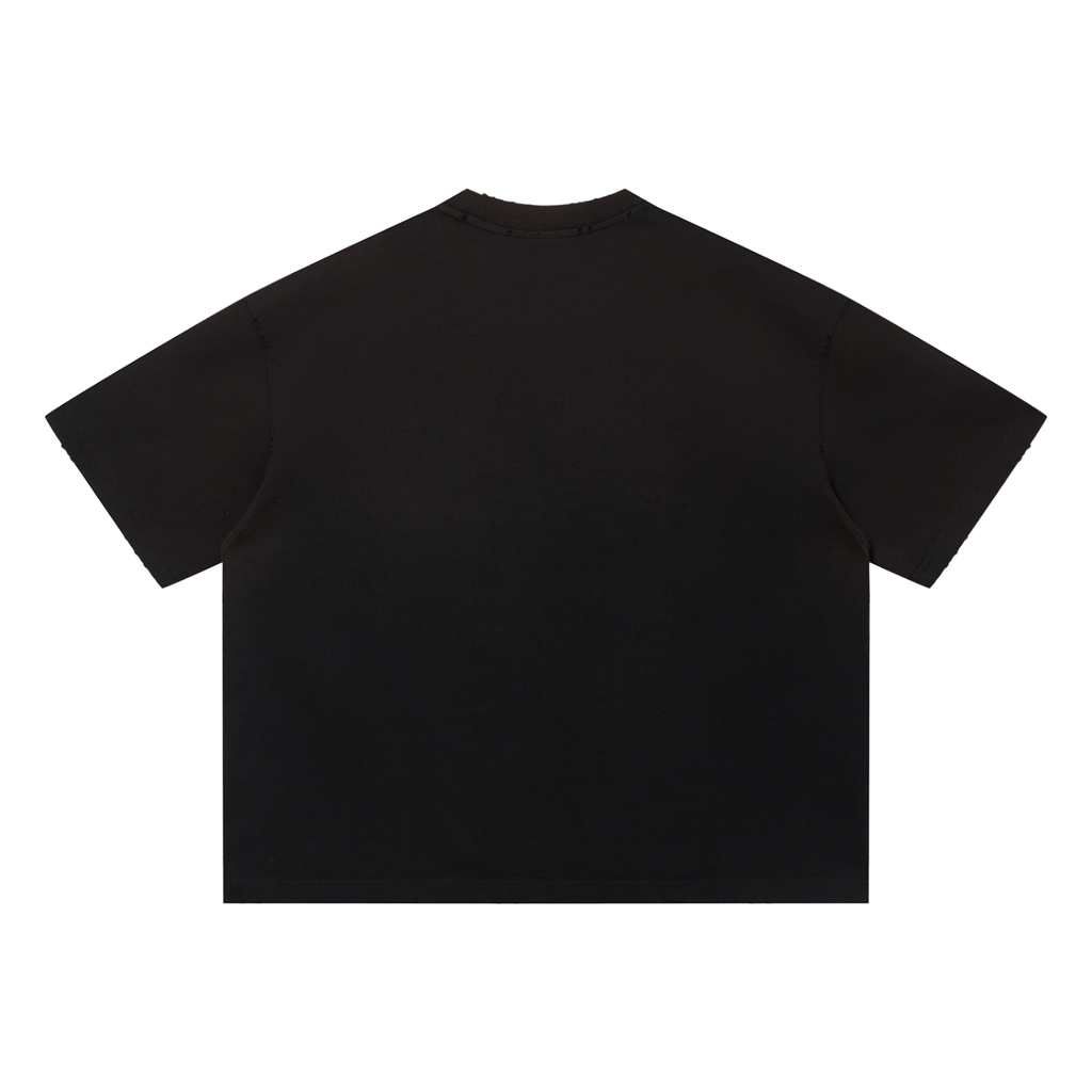 SGS Sun Fade Distressed Boxy Tee — product view 2