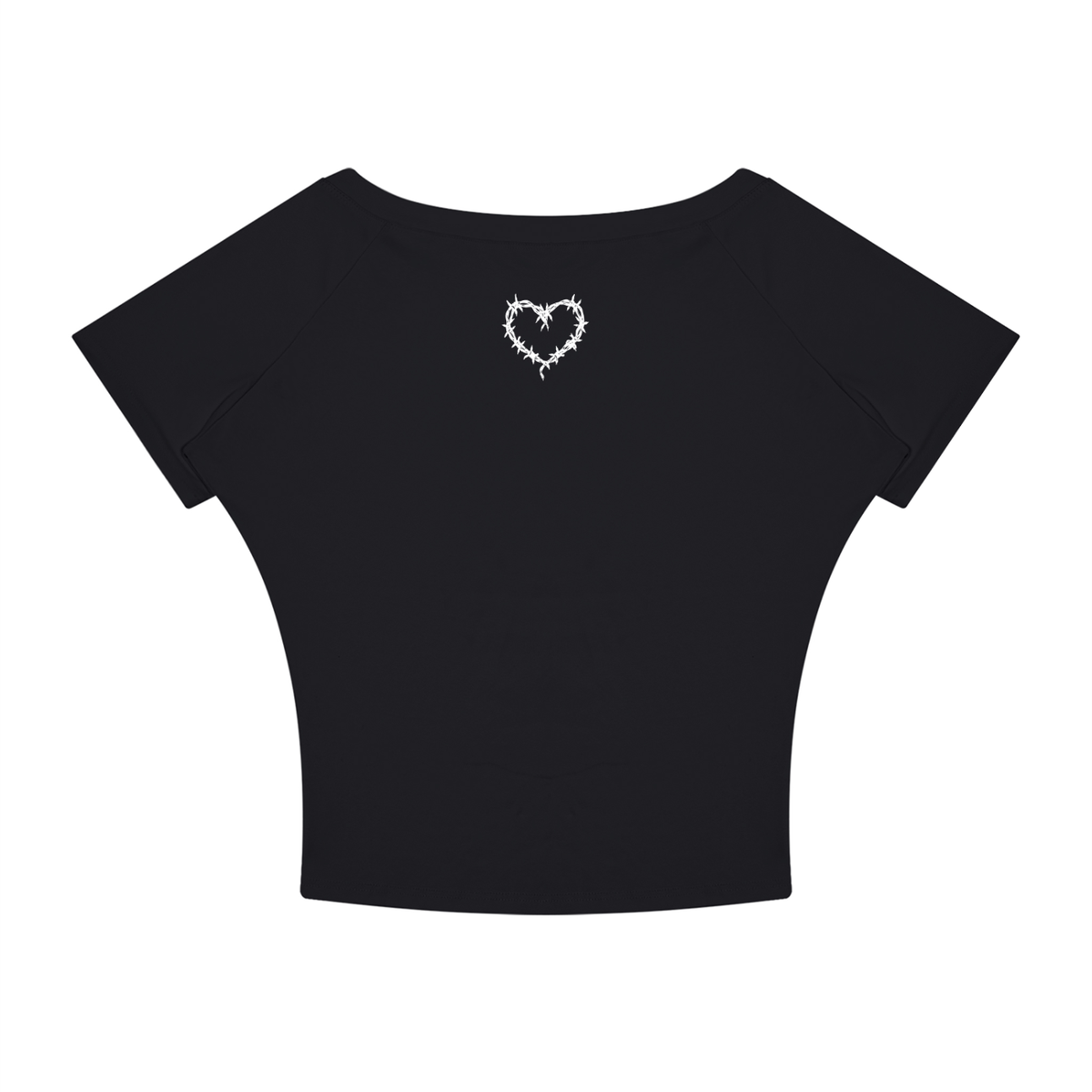 Para Siempre Black Boatneck