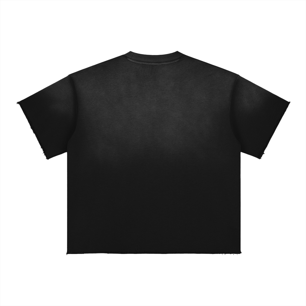 SGS Sun Fade Raw Edge Tee — product view 2
