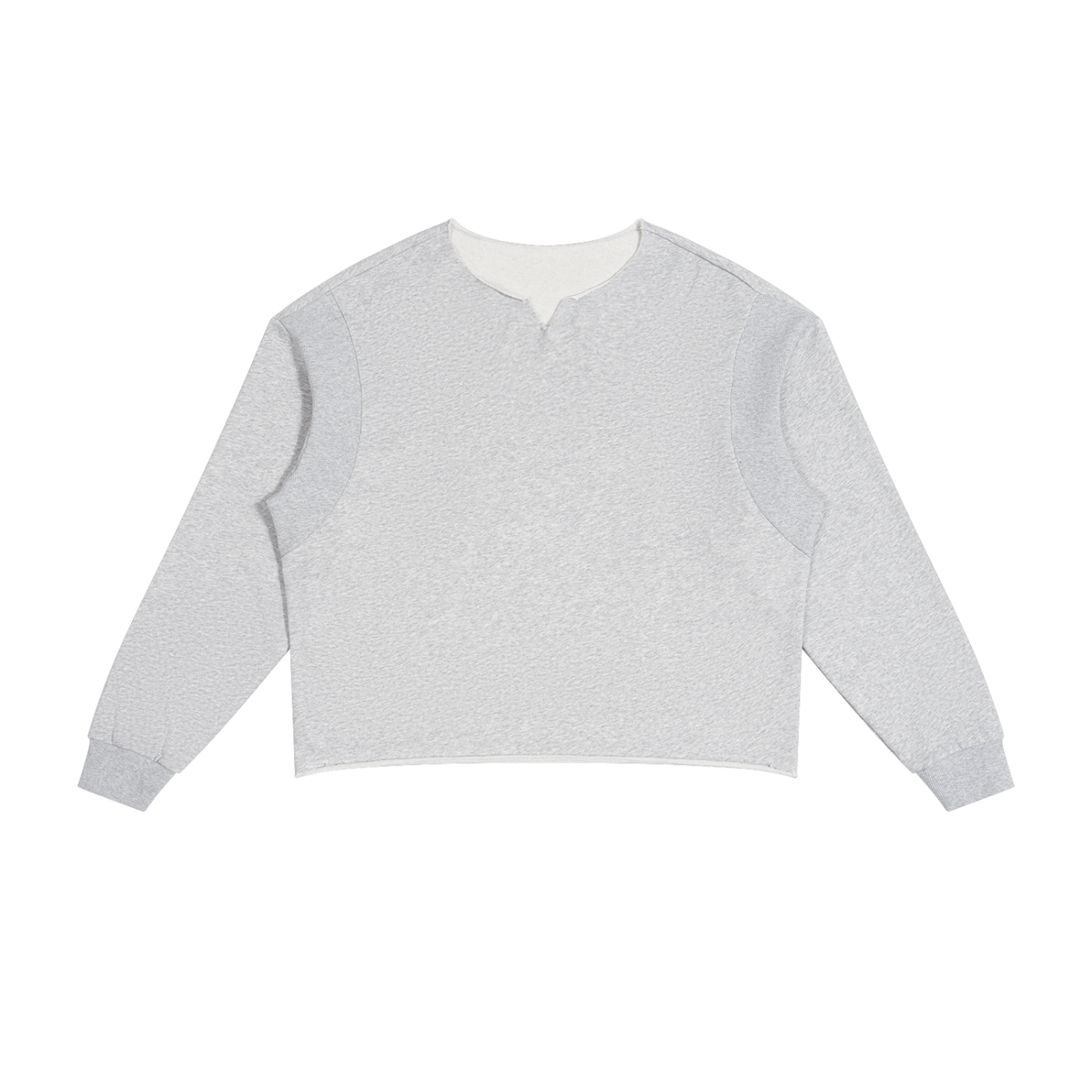 SGS Paneled Raw Edge Sweatshirt — product view 3
