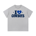 I <3 COWBOYS Vintage Wash Cotton T-Shirt