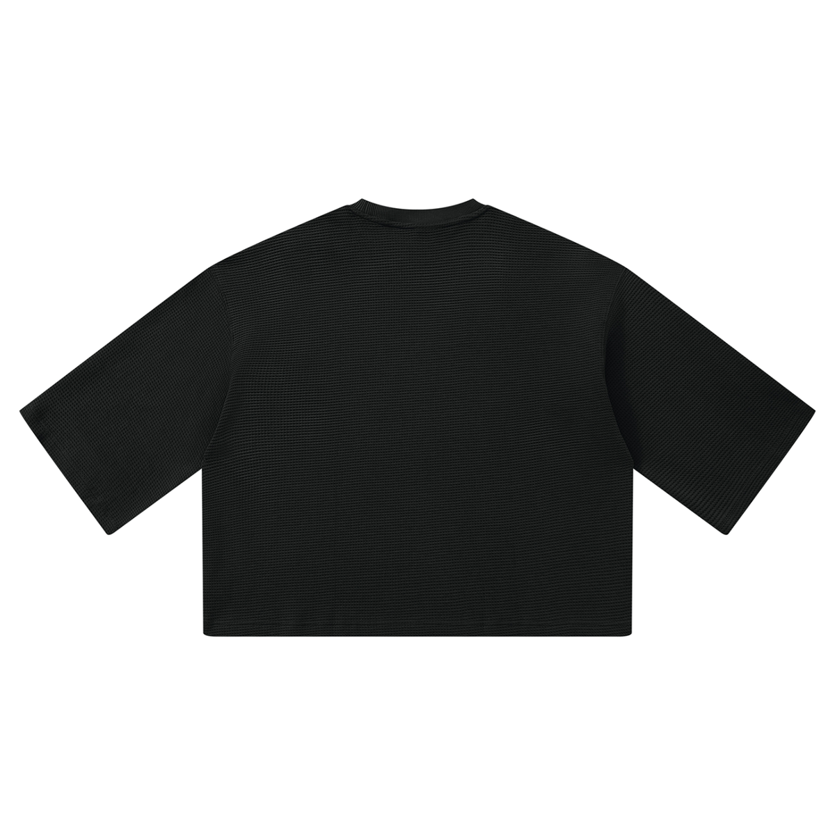 SGS Drop Shoulder Waffle Tee — product view 2