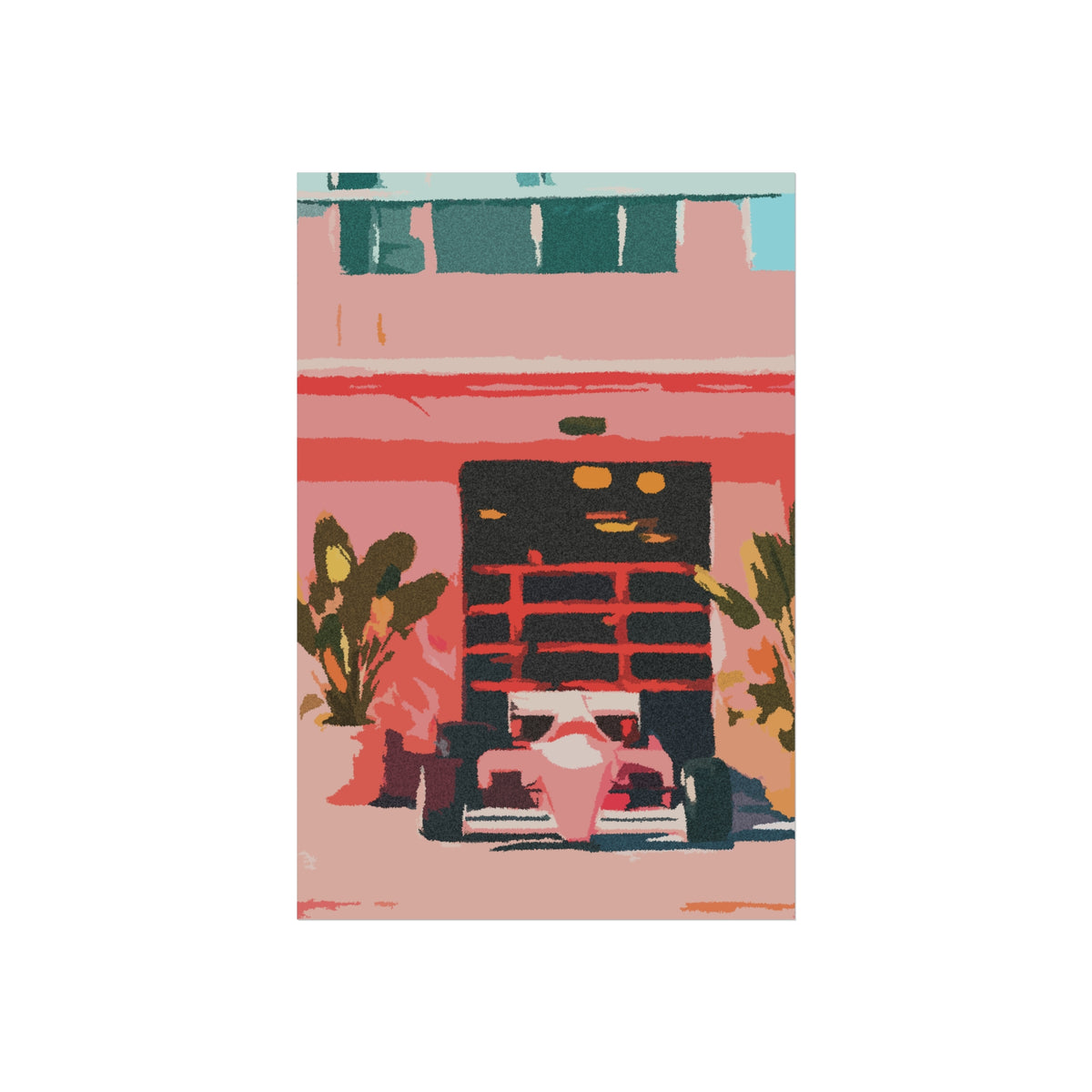 Maranello Matte Wall Art