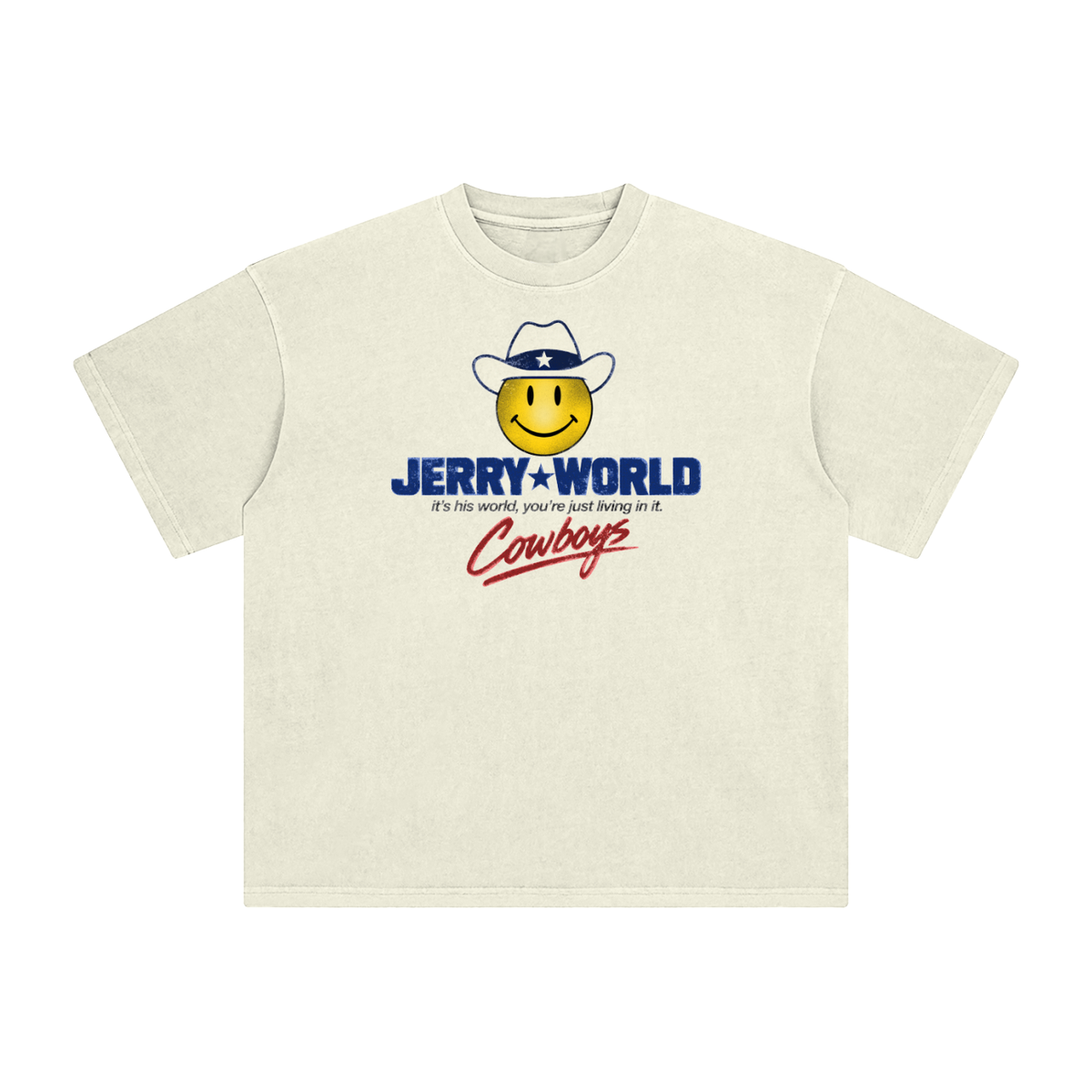 Jerry World Enzyme Washed T-Shirt