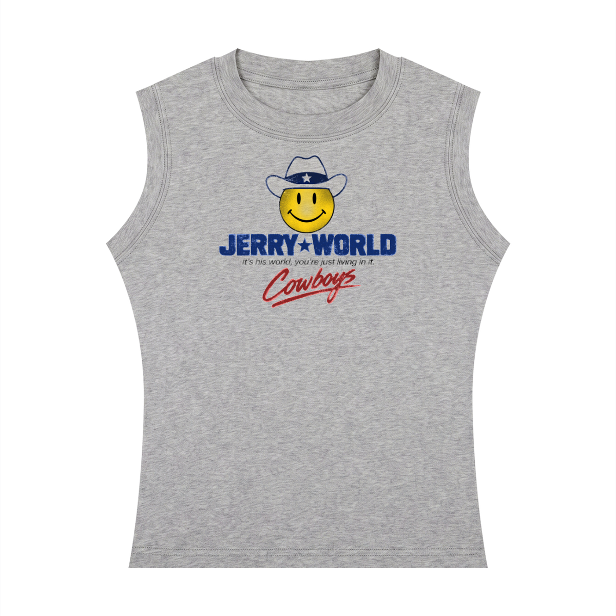 Jerry World Women's Crewneck Tank Top