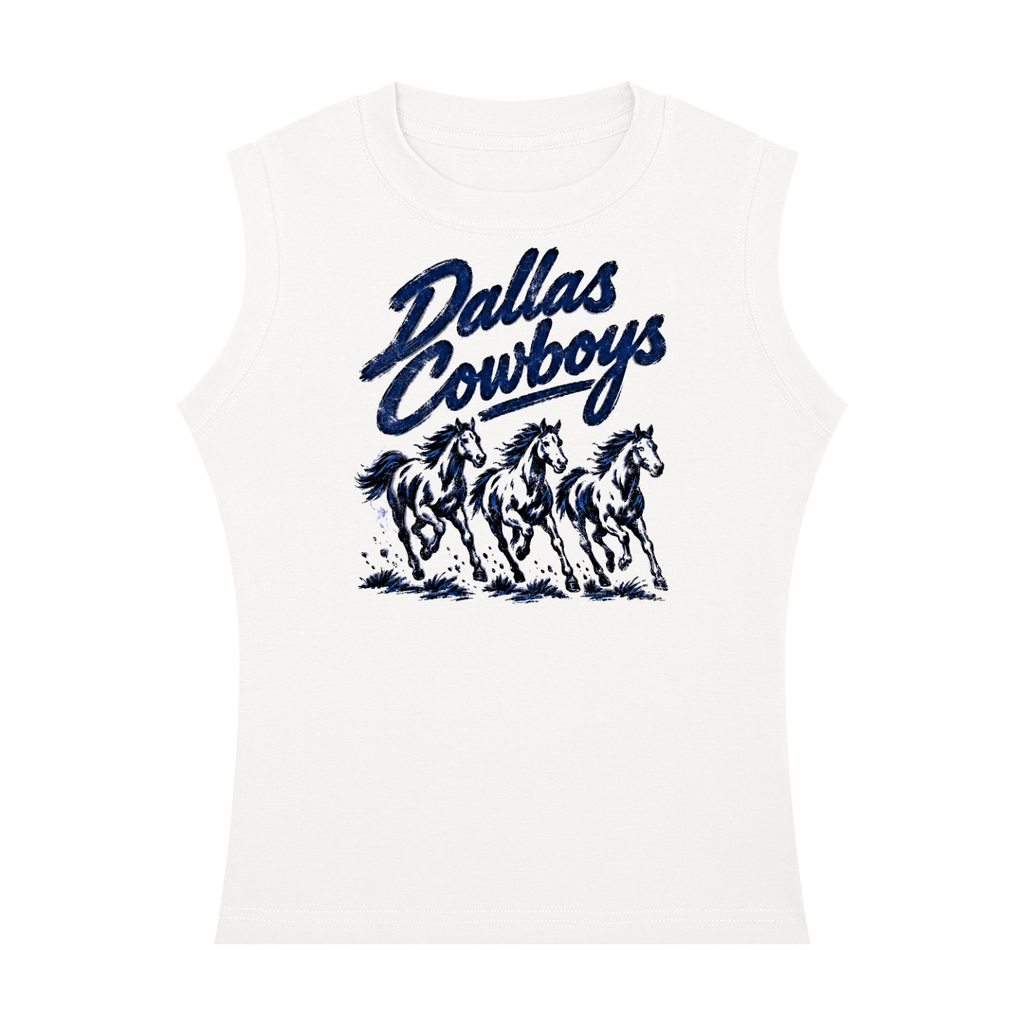 Wild Mustangs Women's Crewneck Tank Top