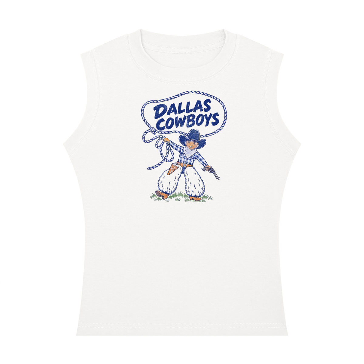Howdy Lil Fella Women's Crewneck Tank Top