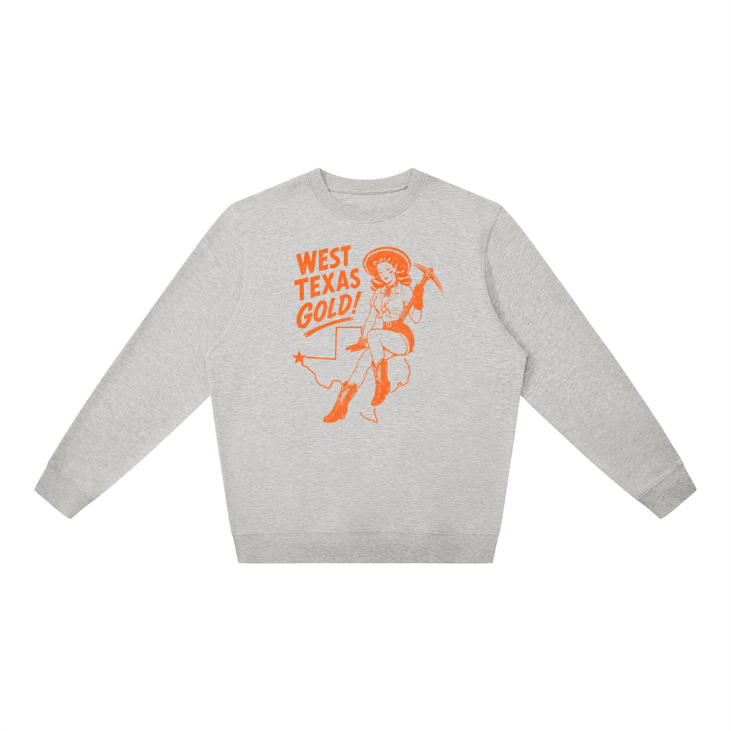 West Texas Gold Pin-Up Oversized Crewneck