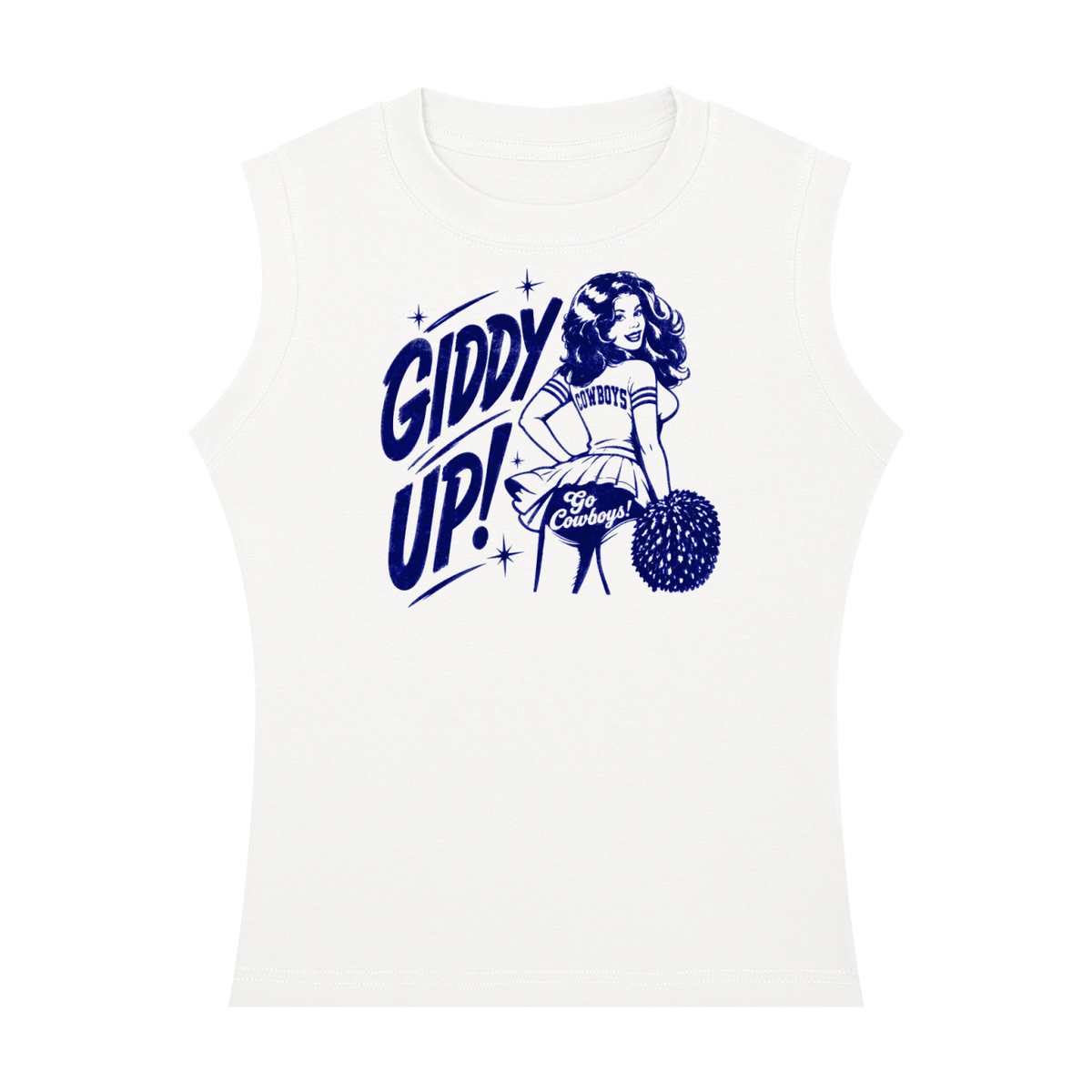 Giddy Up Partner Women's Crewneck Tank Top