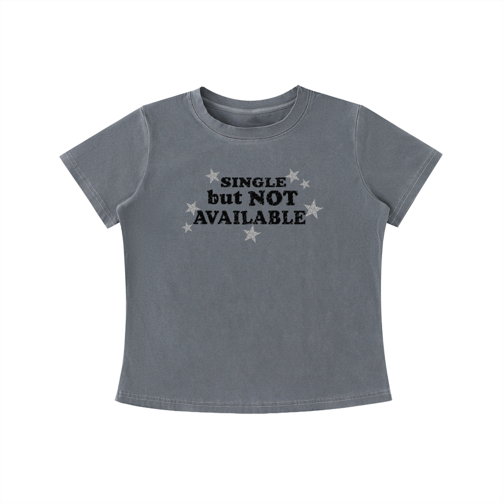 Single, Not Available Vintage Slim Tee