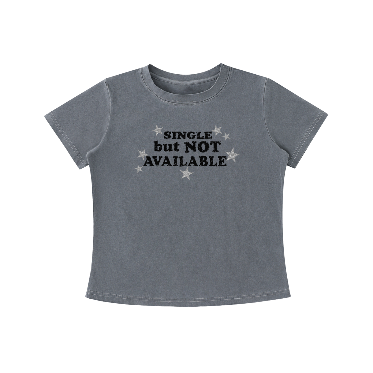 Single, Not Available Vintage Slim Tee