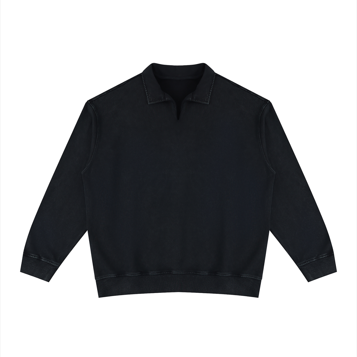 SGS Vintage Wash Collared Sweatshirt — product view 1