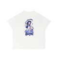 Get 'em boys! Men’s Sheer Lyocell Blend Boxy T-Shirt